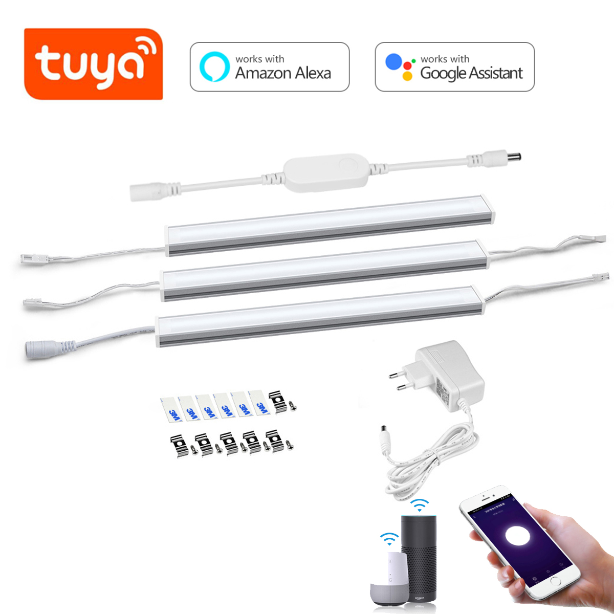 Kitchen Appliances Cabinet - Smart Tuya Wifi Aluminium Bar LED-verlichtingsset