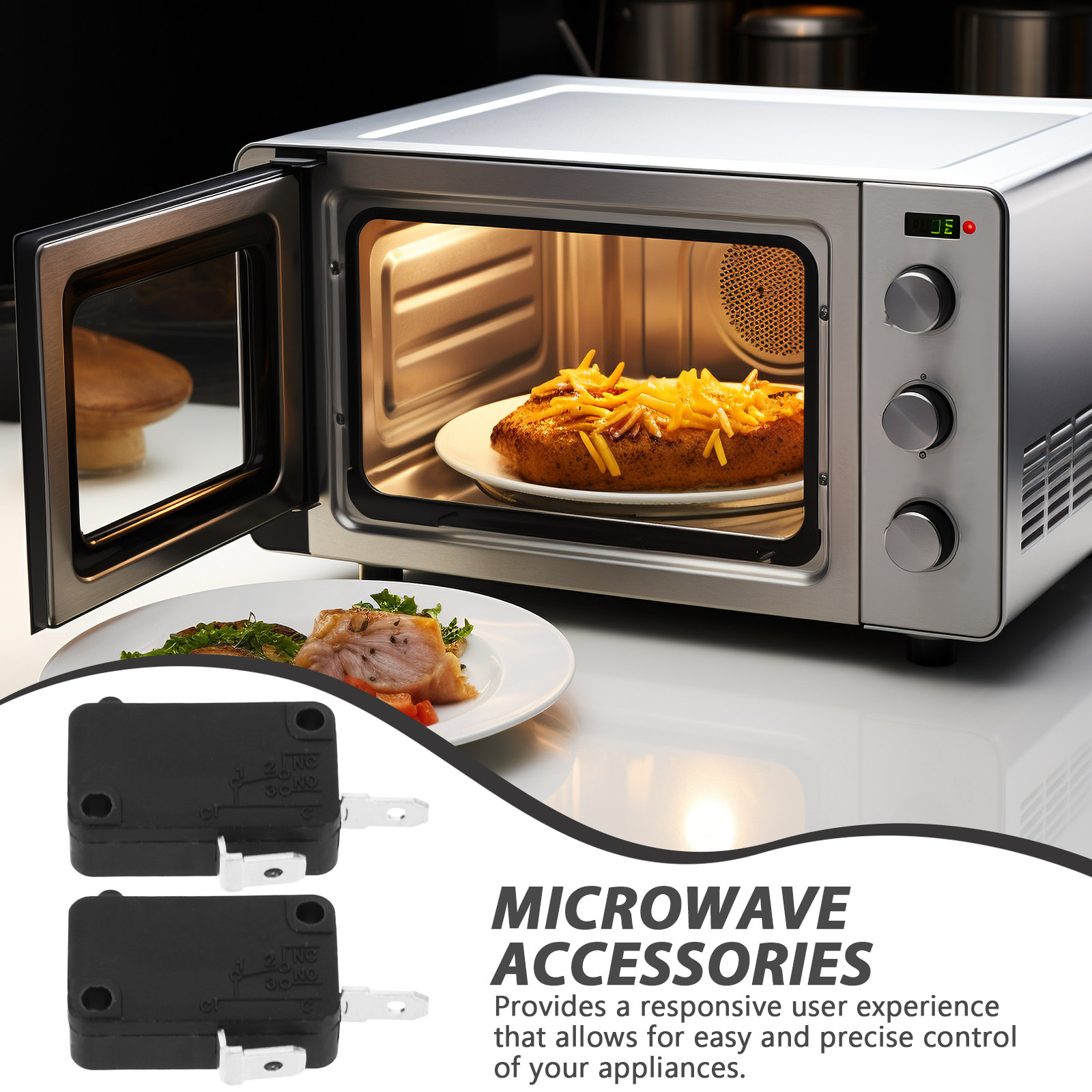 2 stuks microschakelaar, norma - Microwave Oven recensie en prijs
