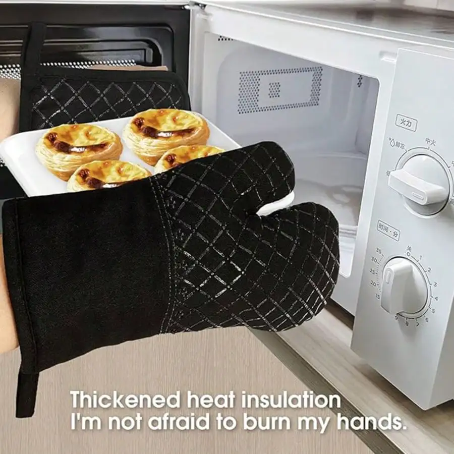 4 stuks siliconen keukenhandsc - Microwave Oven recensie en prijs