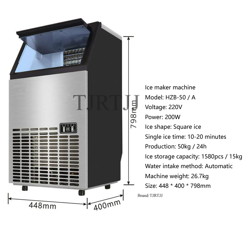 110V 220V ijsmachine, commerci - Coffee Maker recensie en prijs
