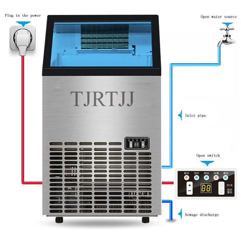 110V 220V ijsmachine, commerci - Coffee Maker recensie en prijs