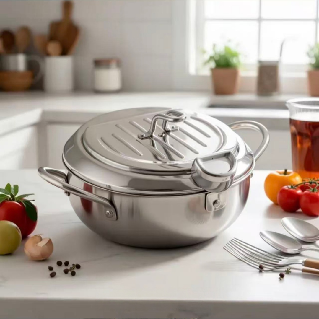 Roestvrijstalen koekenpan met  - Induction Cooker recensie en prijs