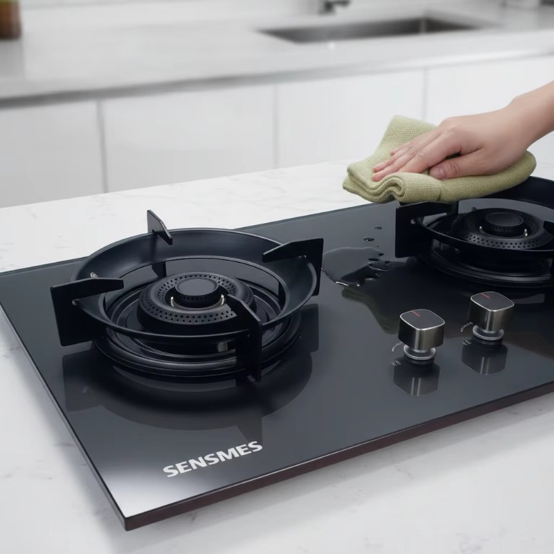 Zwart gehard glazen paneel 2-p - Kitchen Appliances In recensie en prijs