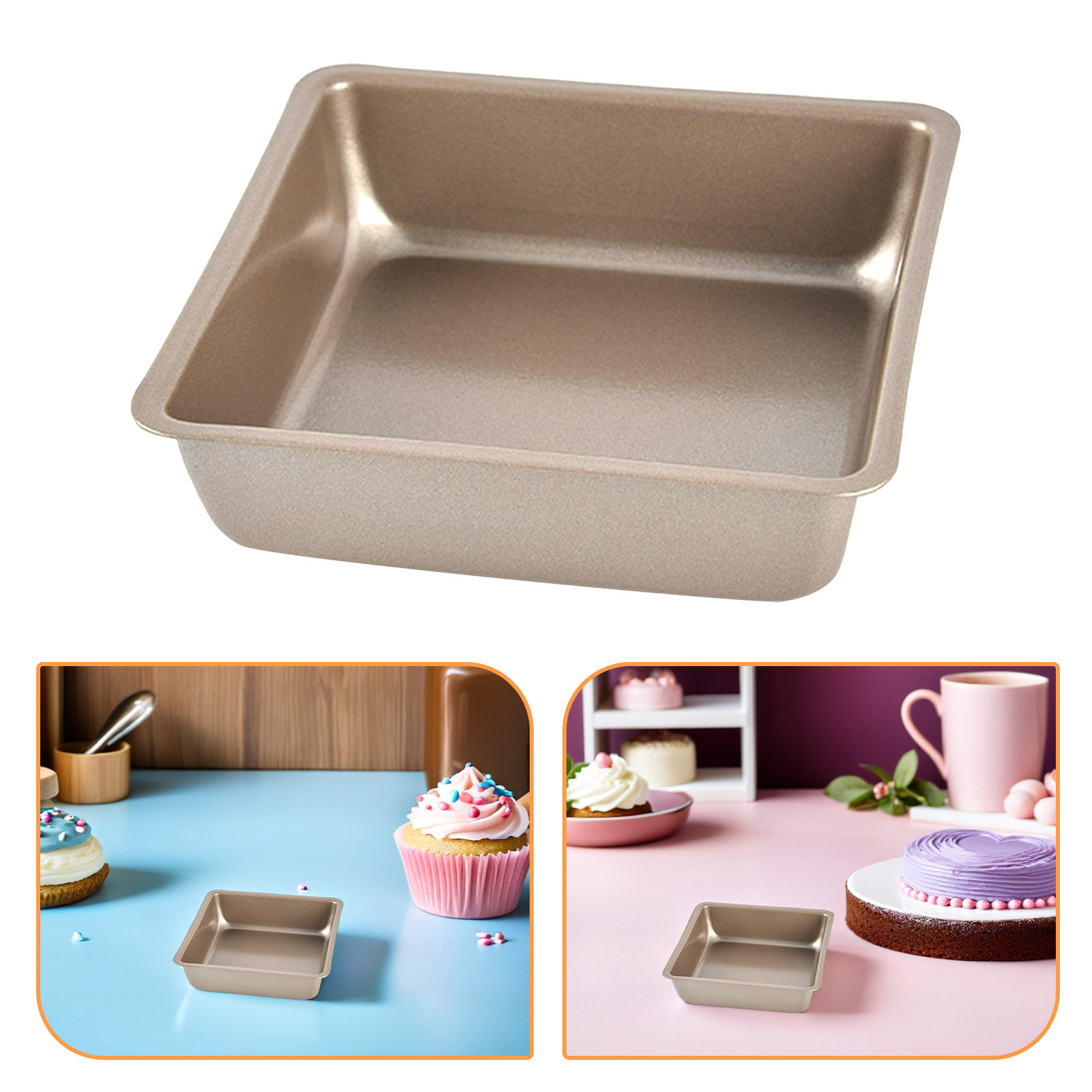 4 stuks 4 inch vierkante antia - Toaster recensie en prijs
